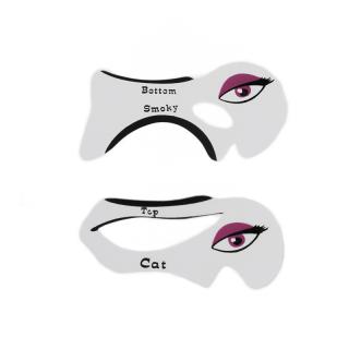 MODÈLE POUR EYELINER ET SMOKEY EYES 1+1 PCS