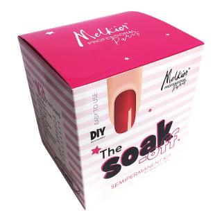 KIT VERNIS SEMI PERMANENT EVER ROUGE