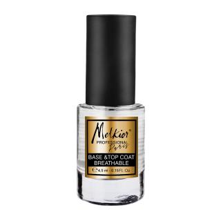 2 in 1 BASE+TOP POUR VERNIS À ONGLES PERMEABLE A L AIR 4.5 ML