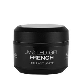 UV&LED FRENCH GEL BRILLANT WHITE 15ML