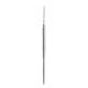 CURETTE MET AFEGERONDE ROESTVRIJE STALEN HANDVAT 1MM