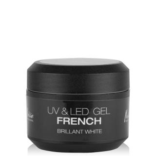 UV&LED FRENCH GEL BRILLANT WHITE 5ML