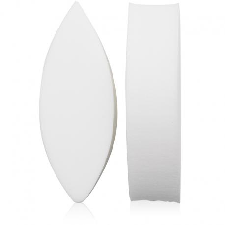 ÉPONGE MAQUILLAGE ELLIPSE BLANCHE 2 PCS