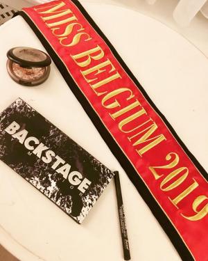 Backstage avec les miss Belgique