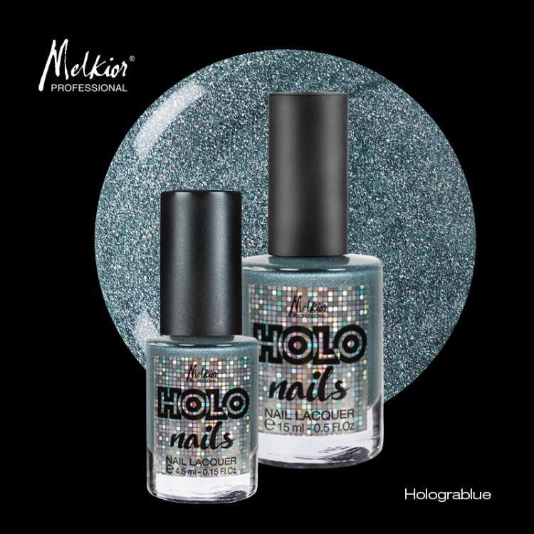 Vous voulez une manucure spéciale? Choisissez le vernis effet holographique! 