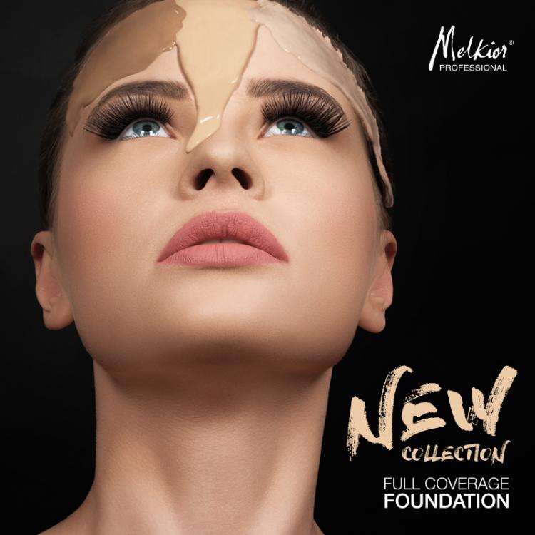 Découvrez la nouvelle collection de fond de teints « full coverage foundation » de Melkior! 