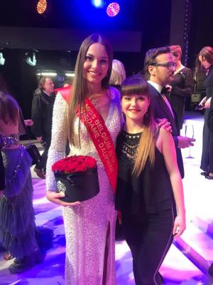 Backstage avec les miss Belgique 